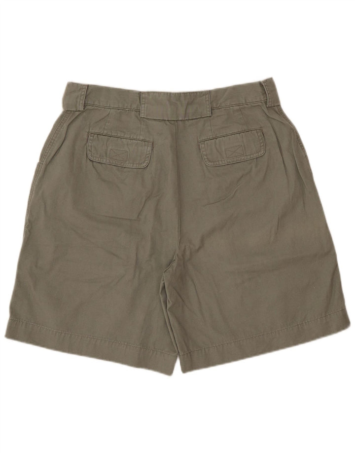 Pantaloni scurti cargo pentru femei Eddie Bauer US 12 Large W32 Khaki Bumbac