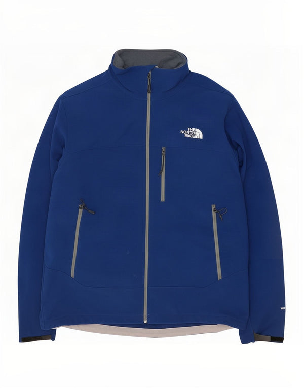 The North Face Mens Bomber Jacket UK 40 Large Blue Poliester