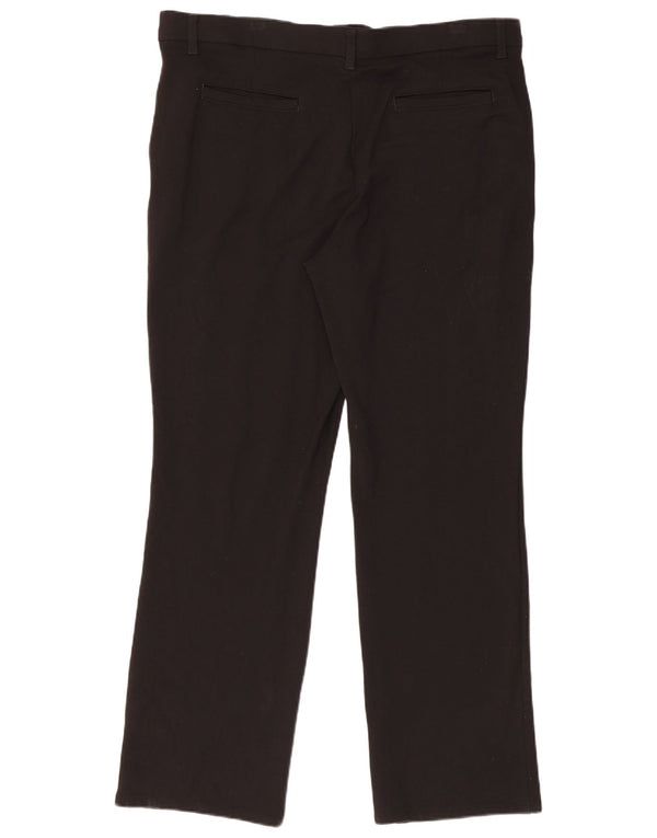 Pantaloni Chino Drepți Lee Bărbați L40 L31 Rayon Negru