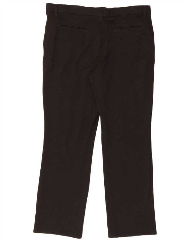 Pantaloni Chino Drepți Lee Bărbați L40 L31 Rayon Negru