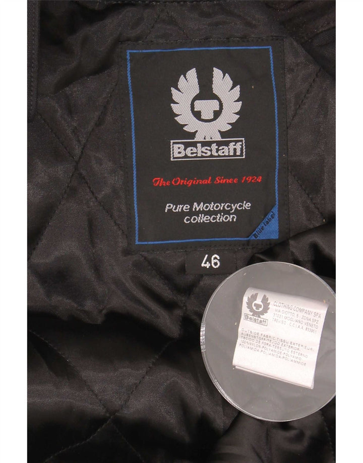 Jachetă Belstaff Racer pentru femei IT 46 Large Black Nylon