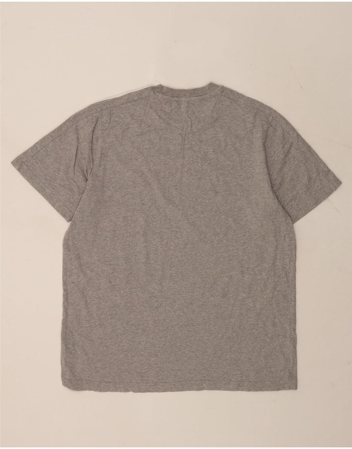 Tricou bărbați ADIDAS Top mare bumbac gri