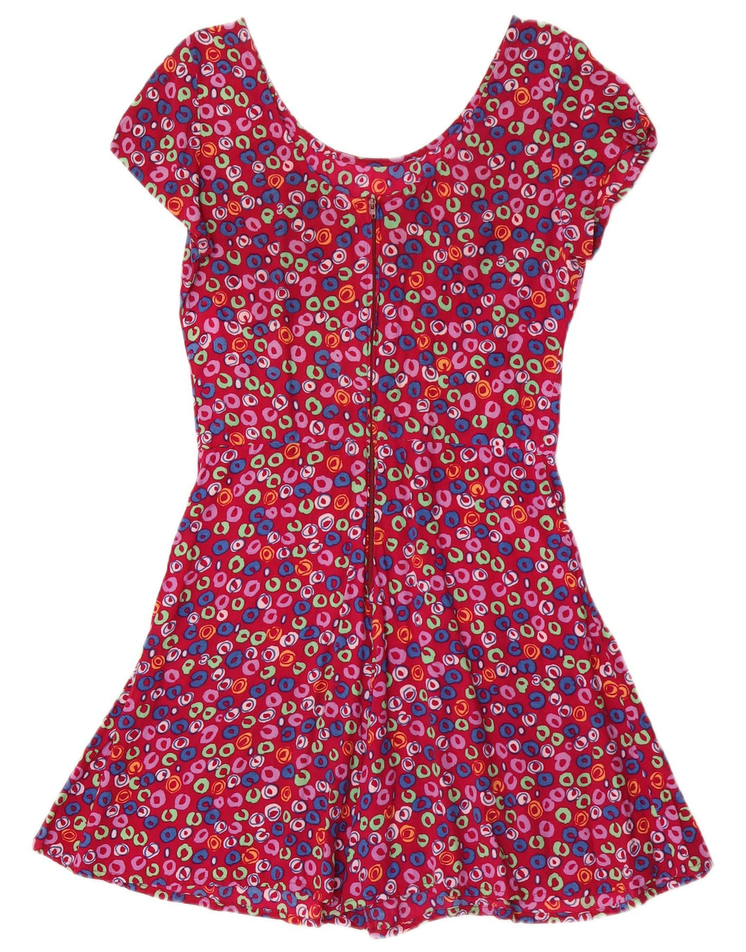 Compartiment vintage pentru femei UK 12 Medium Pink Floral