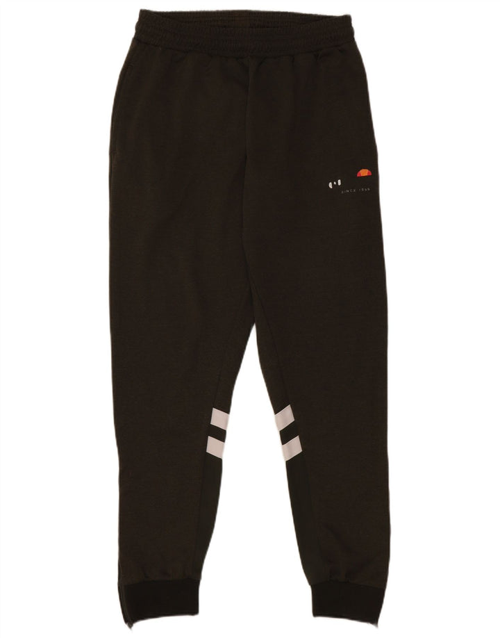 ELLESSE Pantaloni de trening pentru bărbați Pantaloni de jogging Mici Kaki Poliester bloc de culoare