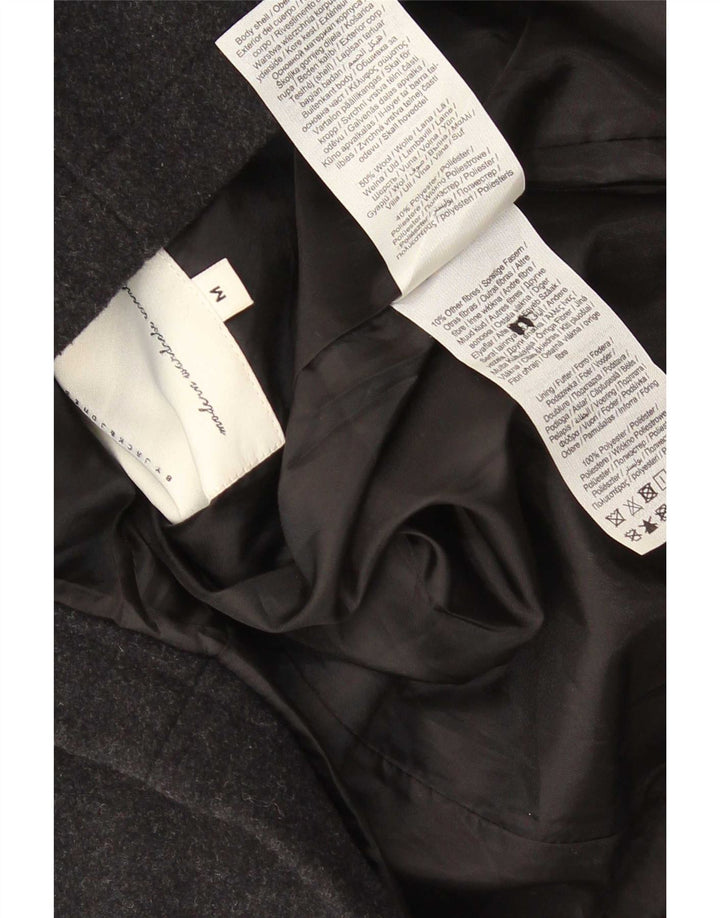 Jack & Jones Pardesiu pentru bărbați UK 38 Medium Negru Lână
