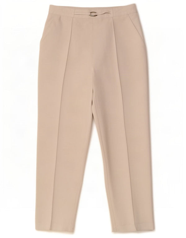 Pantaloni casual drepti pentru femei Marks & Spencer UK 8 Small W26 L25 White