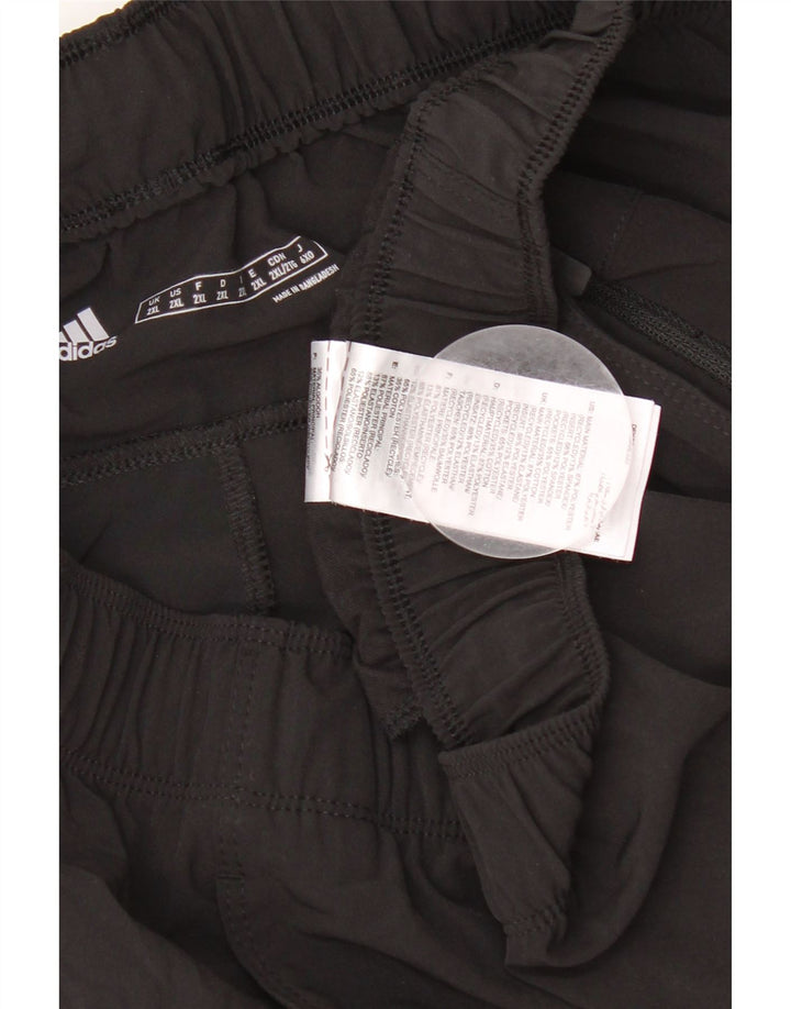 Pantaloni scurți sport Bermuda Adidas pentru bărbați 2XL, poliester negru