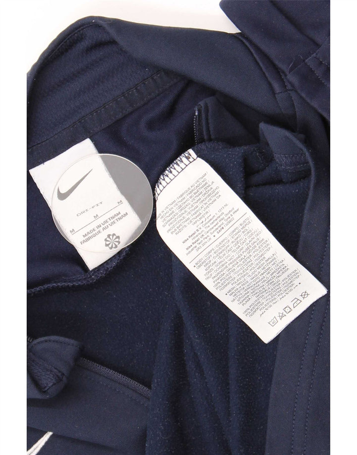 Trening pentru bărbați Nike Dri Fit Pullover Top, mediu, bleumarin, color block