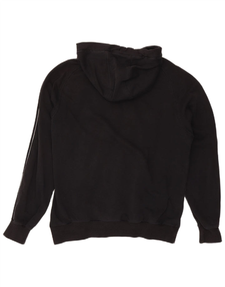 Pulover cu glugă cu grafic pentru bărbați CHAMPION, mare, negru, bumbac