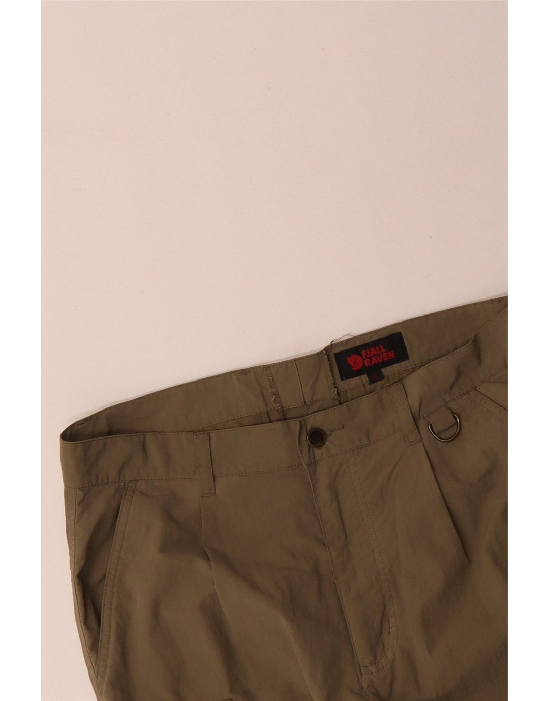 Pantaloni cargo drepti pentru bărbați FJALL RAVEN IT 48 Medium W32 L35 Kaki