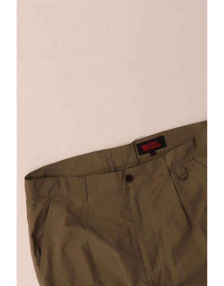Pantaloni cargo drepti pentru bărbați FJALL RAVEN IT 48 Medium W32 L35 Kaki