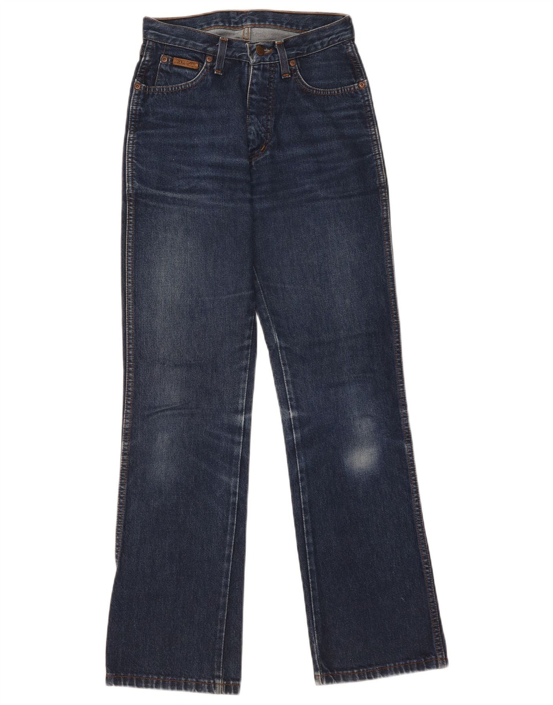 Blugi pentru bărbați Bootcut Wrangler W28 L32 Bumbac bleumarin