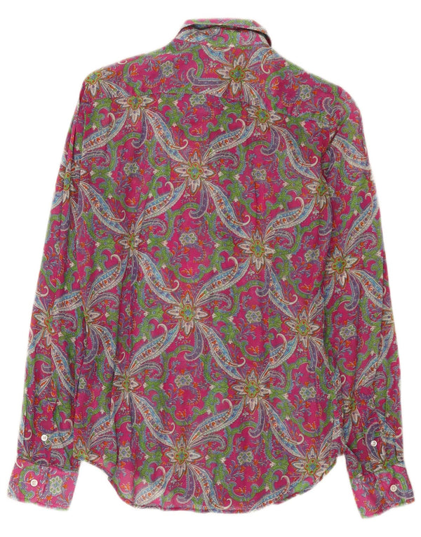 Cămașă Ralph Lauren pentru femei Slim Fit US 6 Medium Multicolor Paisley Bumbac