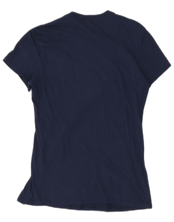 Tricou grafic Adidas pentru femei Top UK 14 Medium Bleumarin