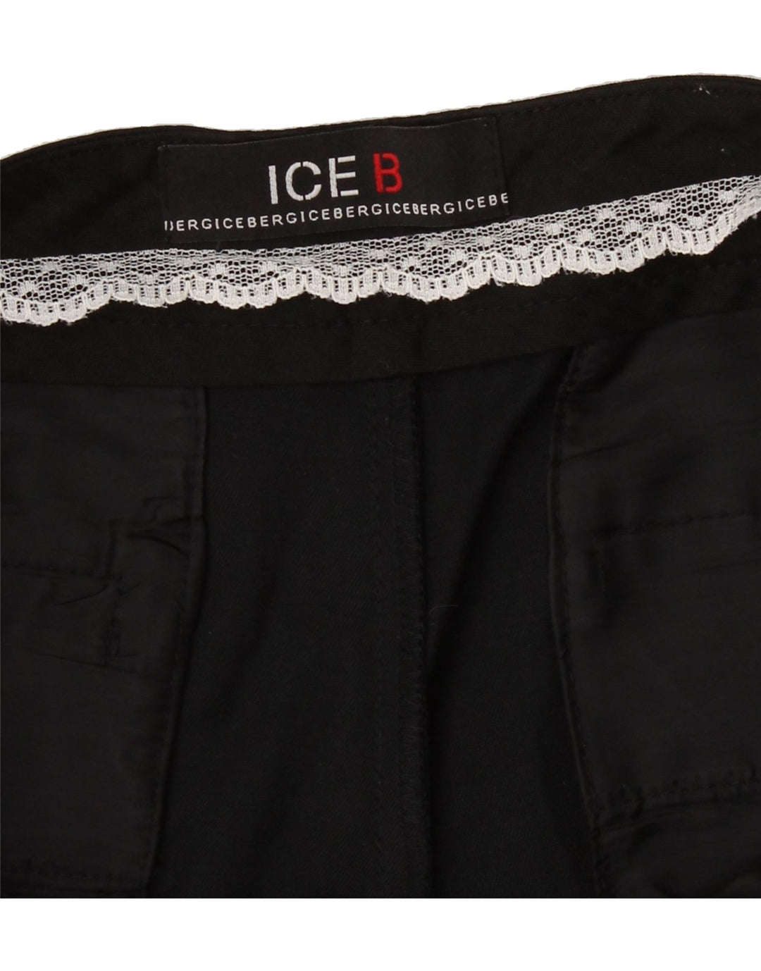 VINTAGE Womens Chino Shorts W32 Large  Black Vintage Vintage and Second-Hand Vintage from Messina Hembry 