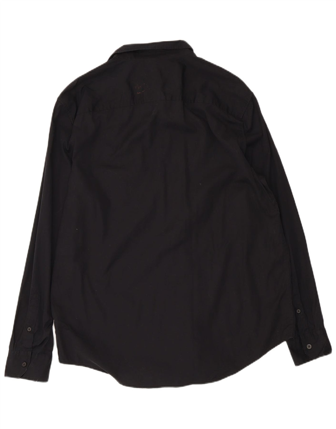 Cămașă pentru bărbați CALVIN KLEIN, bumbac mediu negru