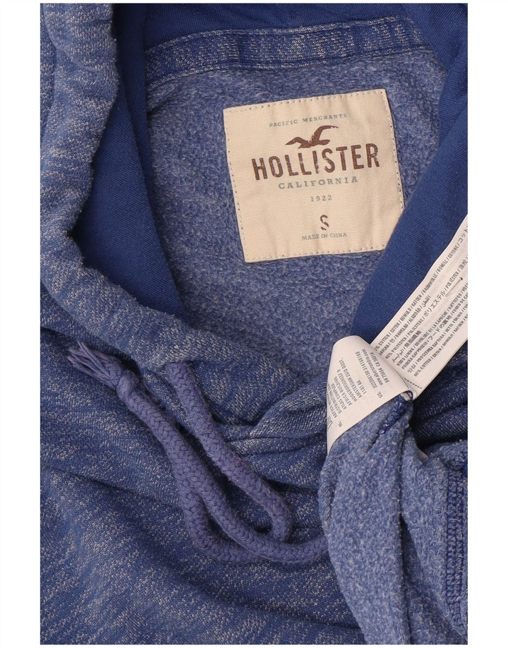 Pulover HOLLISTER pentru bărbați, bumbac cu pete albastru mic