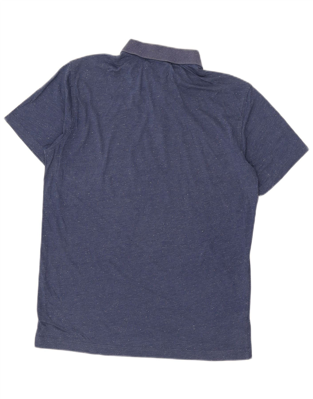 Tricou polo pentru bărbați PENGUIN, bumbac cu pete albastru mediu