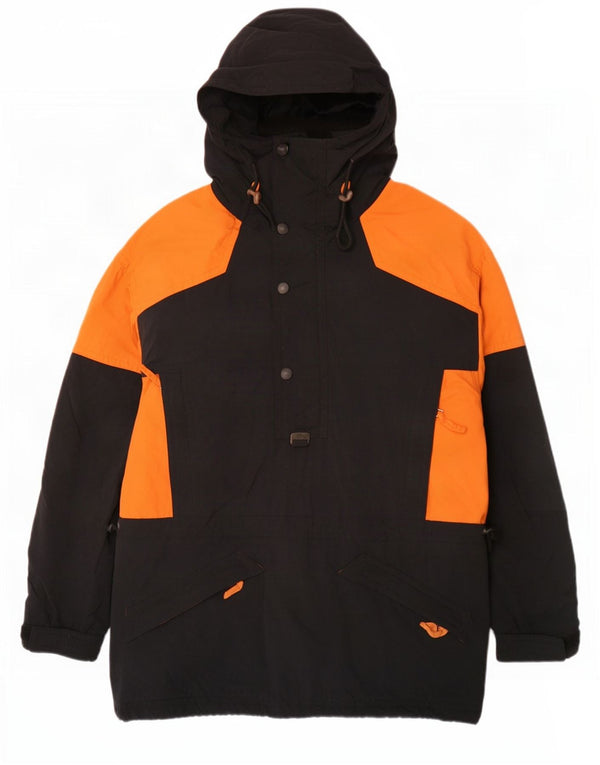 Jachetă de schi Anorak cu glugă pentru bărbați HEAD UK 42 XL Negru Colorblock