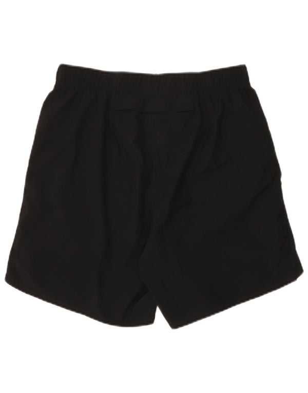 Pantaloni scurți sport Nike Dri Fit pentru femei UK 10, poliester negru mic