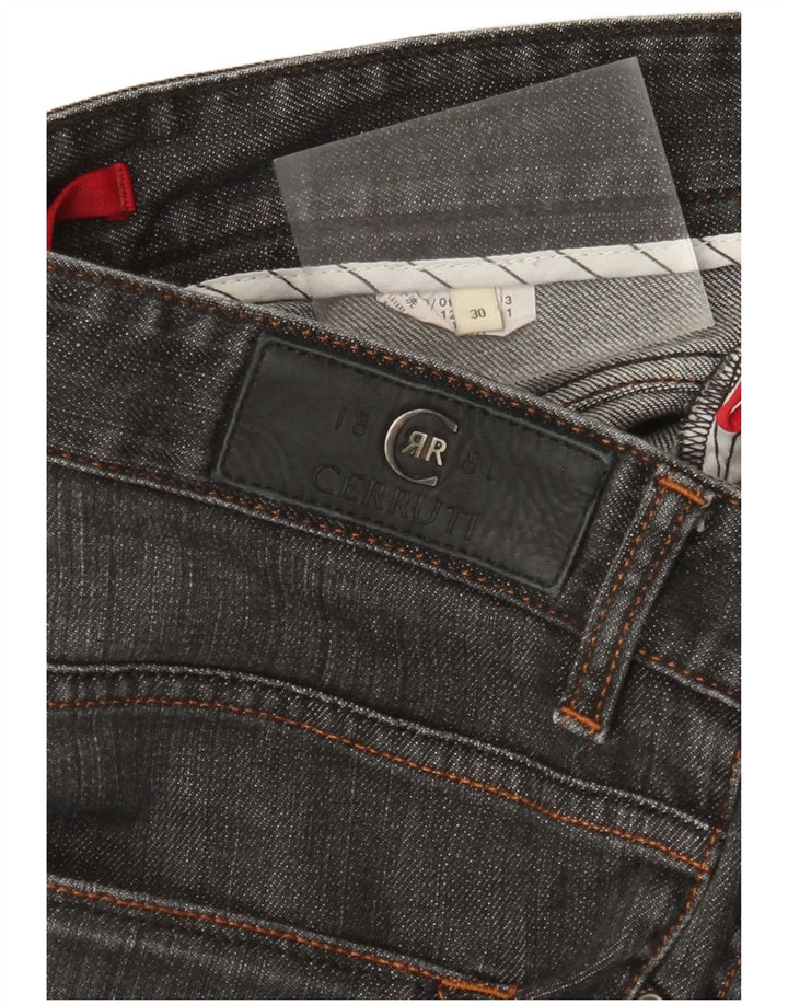 CERRUTI 1881 Blugi Drepți Femei L30 L27 Gri