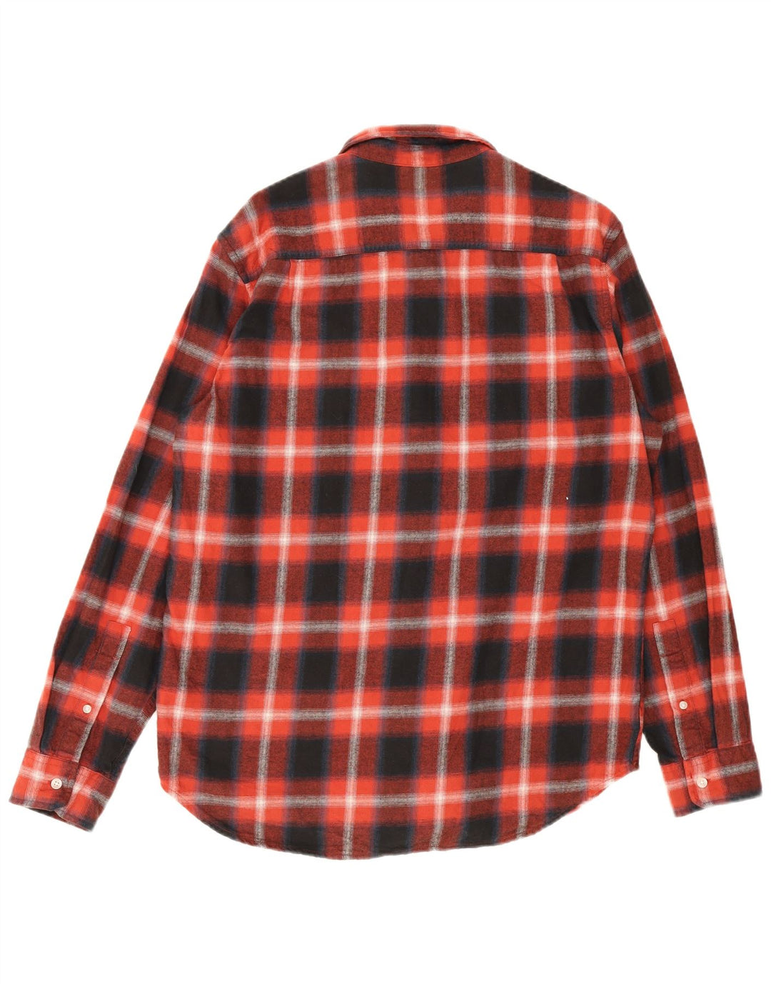 Cămașă Timberland pentru bărbați, cu ajustare normală, din flanel, mare, albastru bleumarin, din bumbac