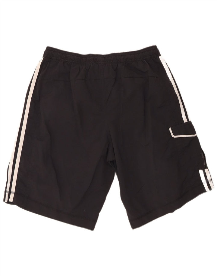 Pantaloni scurți sport cargo adidas pentru bărbați, medii, negri