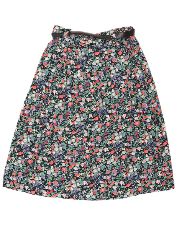 Fusta în formă de A pentru femei Your Sixth Sense UK 42 Medium W30 Multicolor Floral