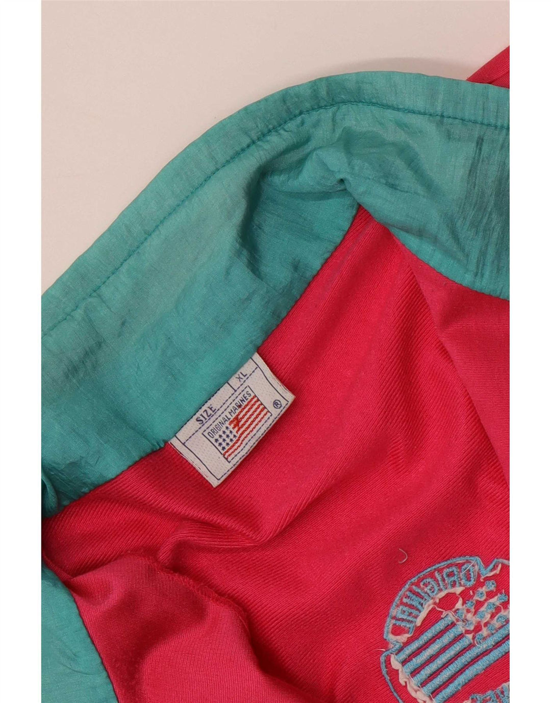 Jachetă de trening pentru bărbați vintage, XL, multicoloră, din poliester