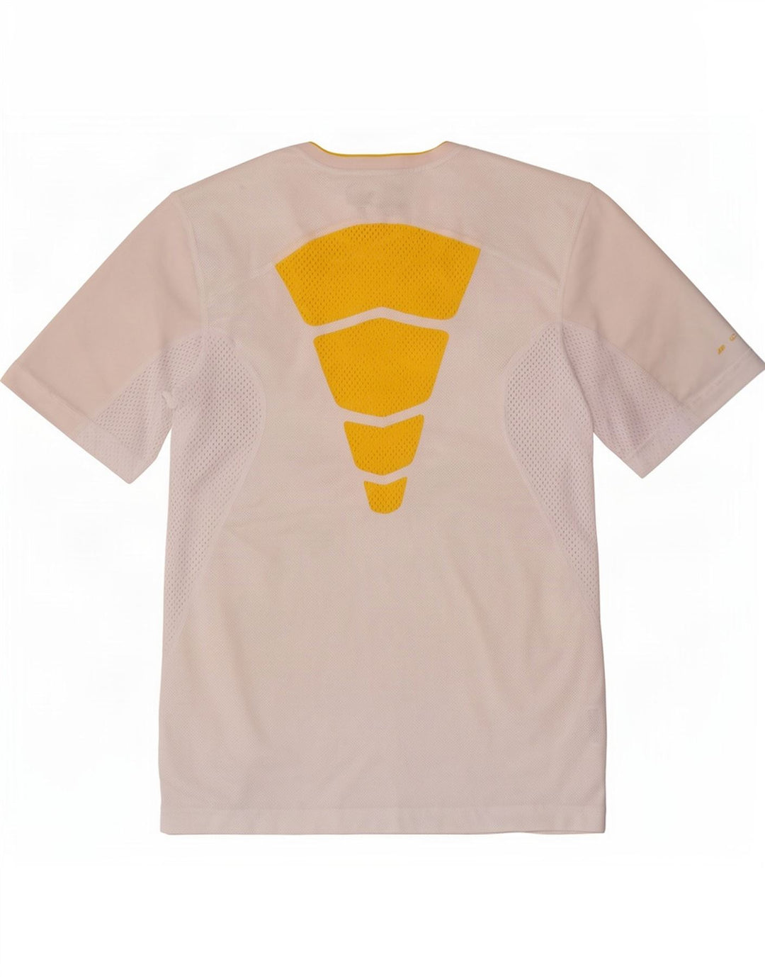 Tricou Nike Dri Fit pentru bărbați Top mic, alb, poliester color bloc