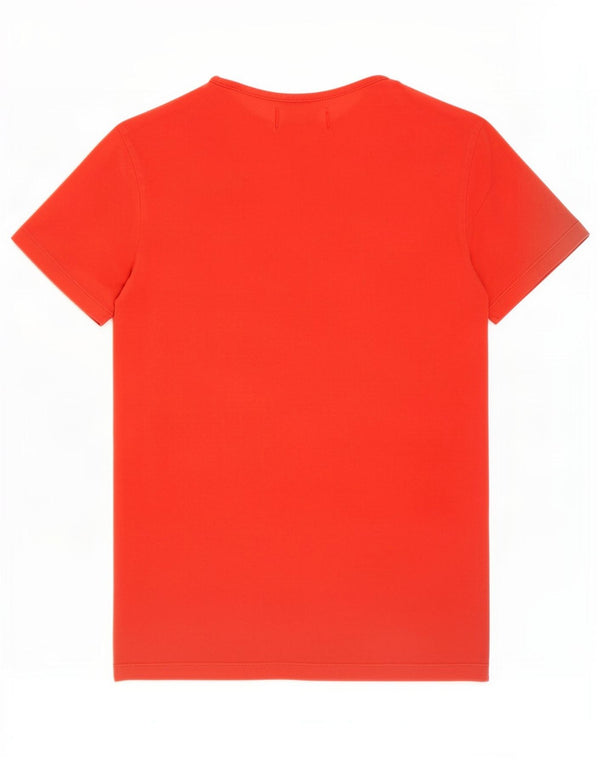 Tricou grafic Adidas pentru femei Top UK 8 Small Red Bumbac