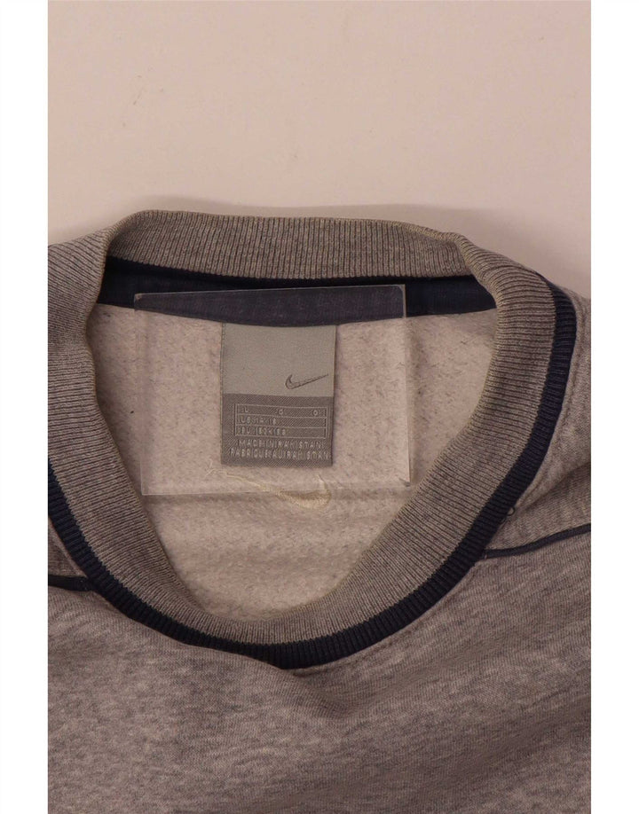 Pulover cu grafic Nike pentru băieți, 12-13 ani, mare, gri pete