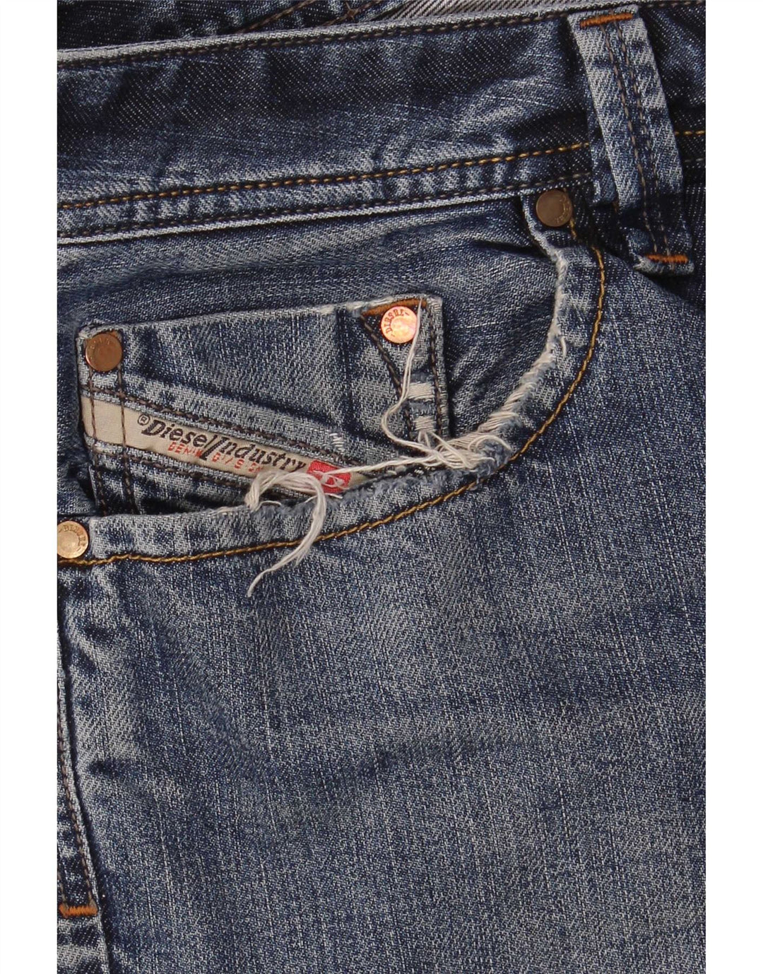 Pantaloni scurți din denim pentru bărbați Diesel W34, mare, albastru, bumbac