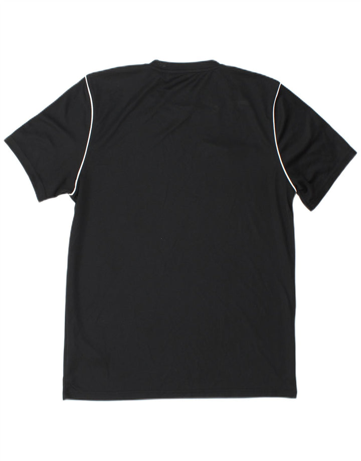 Tricou pentru bărbați Nike Dri Fit Slim Fit Top mare, negru, poliester