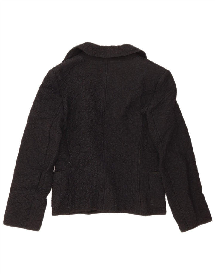 Jachetă pentru femei Penny Black cu 2 nasturi, UK 10, lână neagră mică