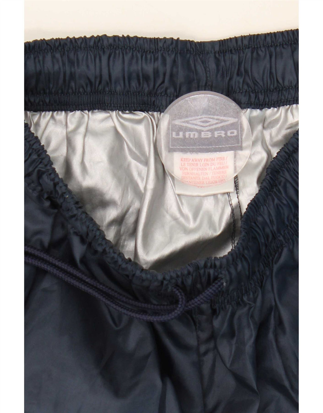 Pantaloni de trening Umbro pentru bărbați, poliester mici, albastru