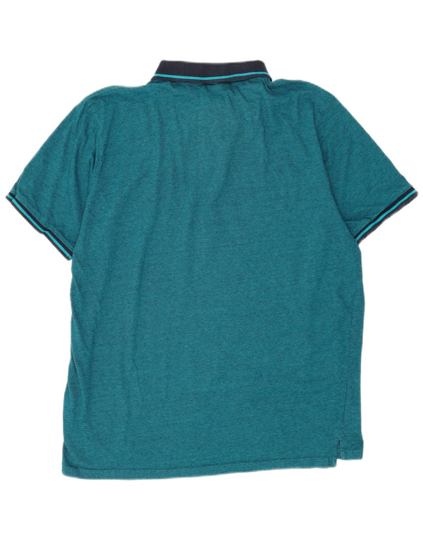 Cămașă polo Pierre Cardin pentru bărbați, 3XL, albastru, color block
