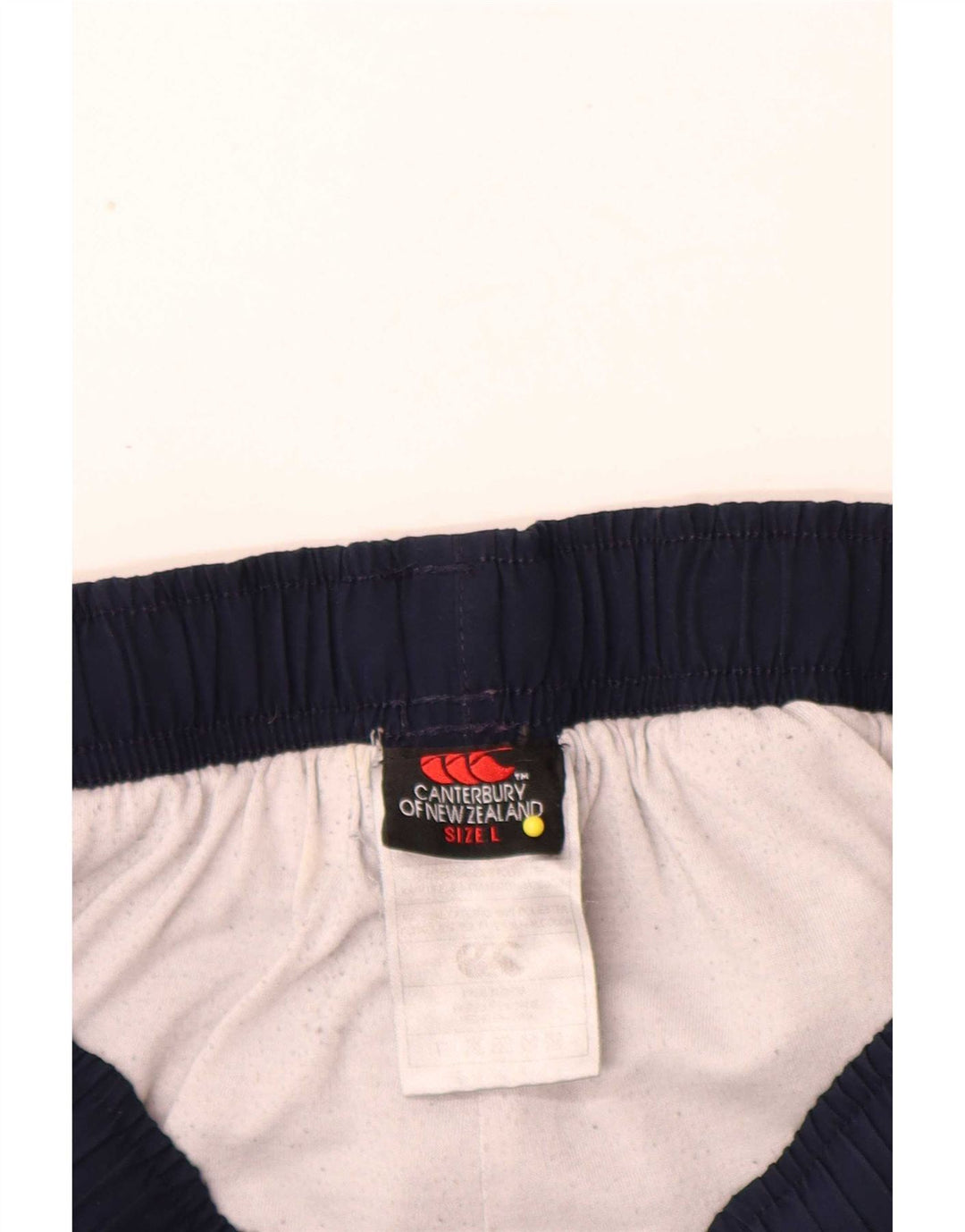 Pantaloni de vânt cu grafică Canterbury pentru bărbați, poliester mari, albastru
