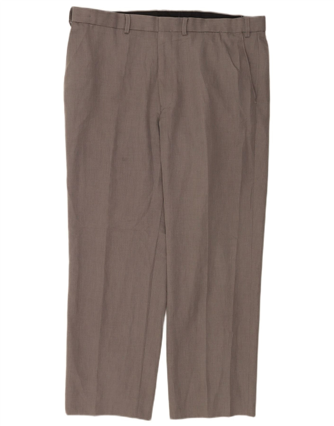 Pantaloni chino drepți pentru bărbați Marks & Spencer L38 L28 poliester gri
