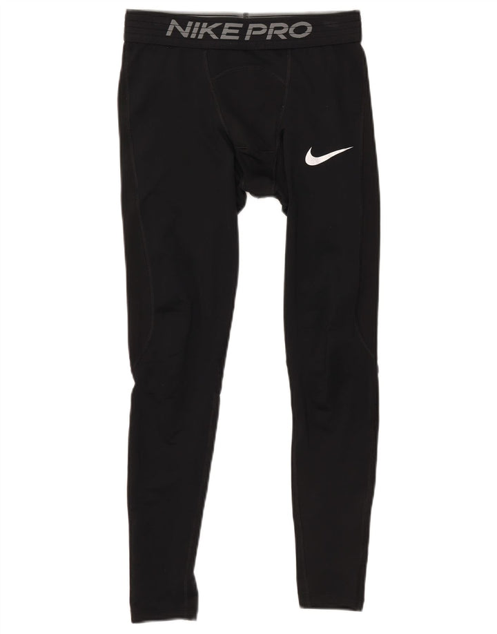 Pantaloni cu grafică Nike Dri Fit pentru bărbați, mici, negri