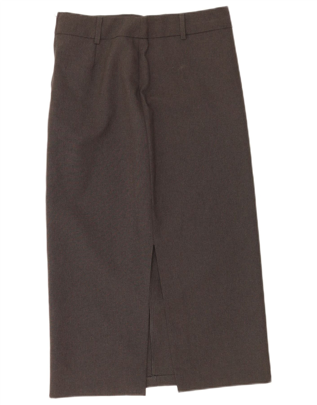 Fusta dreaptă midi pentru femei Benetton IT 40 Small W26 Poliester gri