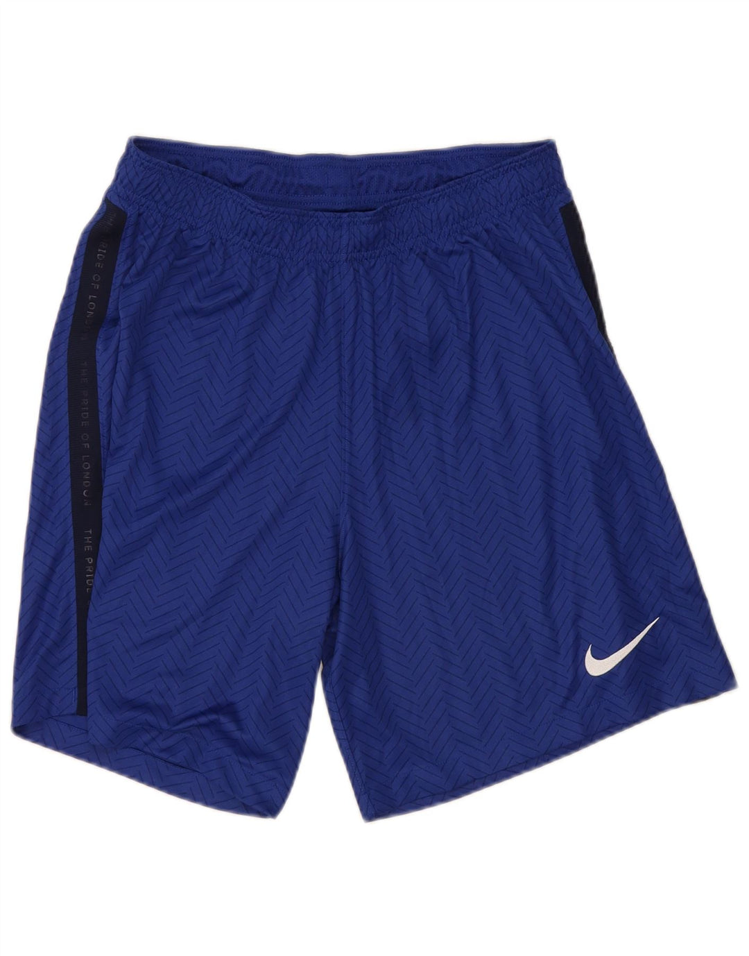Pantaloni scurți sport Nike Dri Fit Graphic pentru bărbați, mari, albastru, din poliester