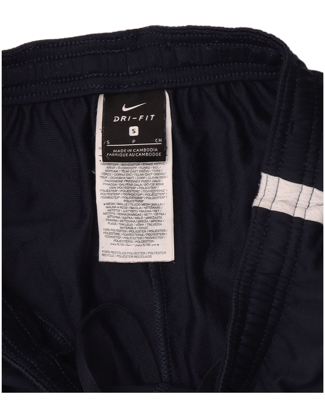 Pantaloni de trening Nike Dri Fit pentru bărbați, mici, albastru, poliester color bloc