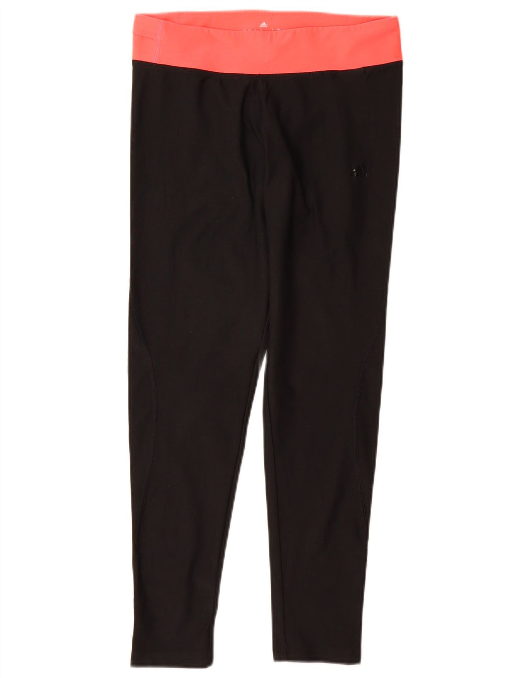 Leggings Climalite ADIDAS pentru femei UK 8/10, negru, colorblock mici