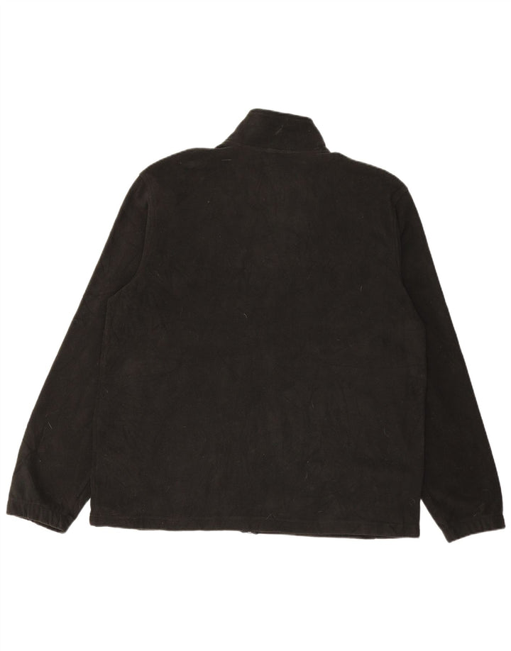 Jachetă fleece pentru bărbați STARTER UK 42/44 Poliester negru mare