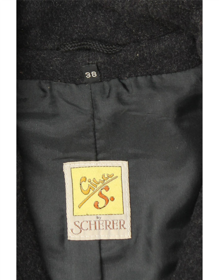 Jachetă parka supradimensionată pentru femei SCHERER EU 38 Lână gri mediu