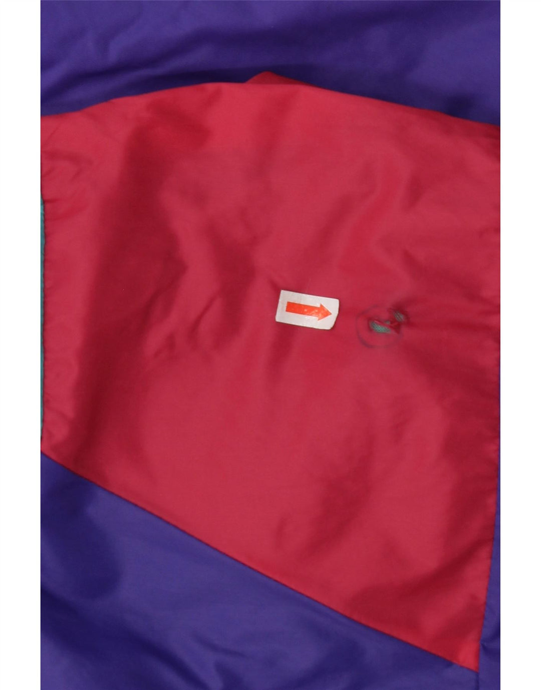 Jachetă Anorak cu glugă VINTAGE pentru bărbați, cu formă largi, UK 36, mov, colorat