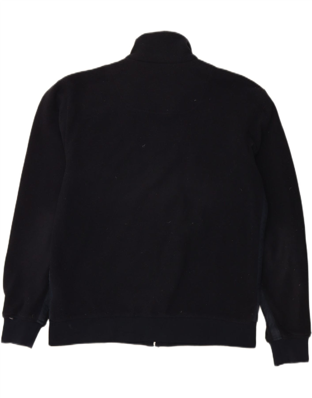 CHAMPION Mens Graphic Fleece Jacket UK 44 2XL Navy Blue Polyester