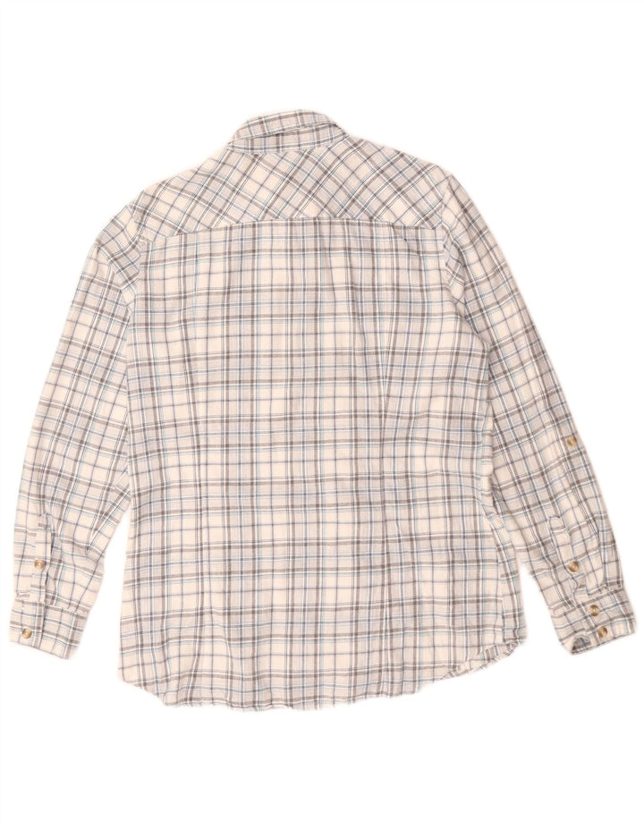 Cămașă pentru femei EDDIE BAUER UK 16, mare, gri din bumbac