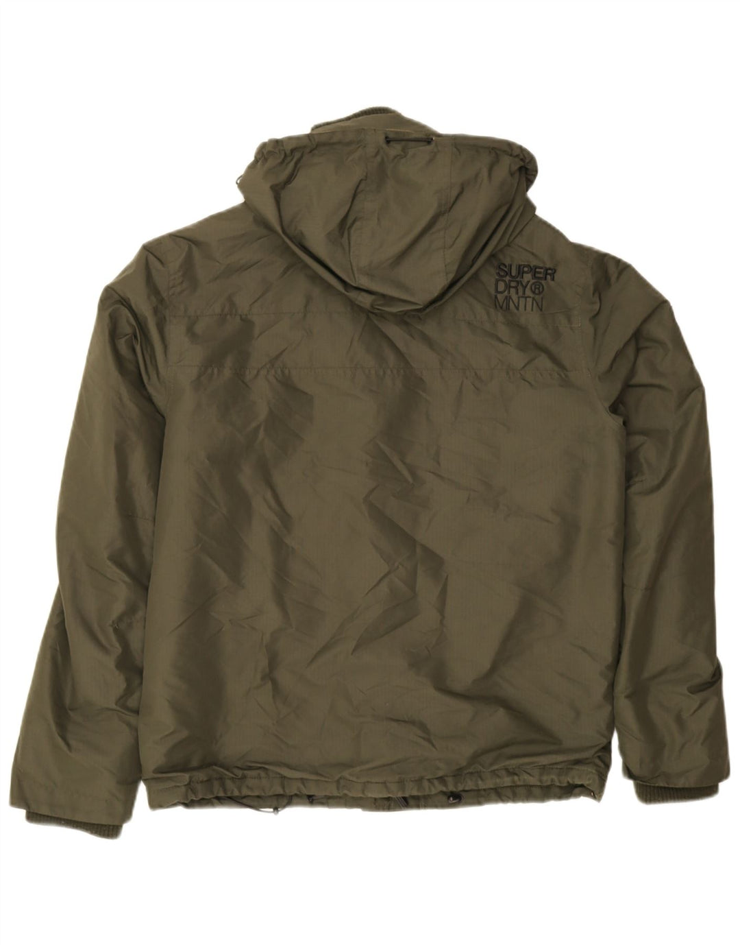 Jachetă de vânt cu glugă Superdry pentru bărbați UK 38 Medium Khaki